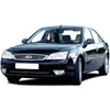 Kép 2/5 - Ford Mondeo (Mk III) Sedan 4 ajtós és Ferdehátú 5 ajtós méretpontos gumi csomagtértálca fekete színben, 2000-2007, 230409