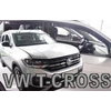 Kép 1/5 - VW T-CROSS 5 ajtós első+hátsó légterelő, szélterelő 2019-től, 4 db-os készlet 31016