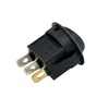Kép 2/3 - LED-es billenő kapcsoló 12 V / 16 A piros fénnyel 164014 (1 db) [28]