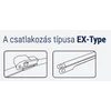 Kép 4/4 - BMW 5 (E39) SEDAN [1995.11-2003.06] és Touring [1997.01-2004.05] első ablaktörlő lapát készlet Oximo WEX3504501