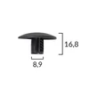 Kép 2/3 - Citroen, Peugeot, Renault több típus kárpit-rögzítő patent 10556 (1 db)  (FR1)