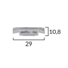 Kép 1/3 - Fiat Palio, Siena, Strada, Renault Clio, Megane rögzítő patent 12438 (1 db)