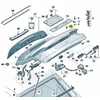 Kép 4/4 - AUDI A4 A6 A7 A8 Q3 Q5 Q7 Q8 rendszámtábla tartó patent, kapocs eredeti, gyári 4G0827310 (1 db) [27]