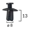 Kép 2/3 - Chevrolet, Daewoo, Hyundai, Kia, Mazda 8 mm-es rögzítő patent 60001 (1 db) [OP]