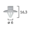 Kép 2/2 - Iveco, Opel, Renault díszléc-rögzítő patent  OE: 4501568,  7701470779,  500339745, 71188 (1 db)