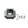 Kép 1/3 - Audi, Seat, Skoda, VW motorburkolat rögzítő patent, anya C10131 (1 db)