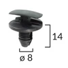 Kép 1/3 - Alfa, Citroen, Peugeot, Opel, Fiat, Renault burkolatrögzítő patent OE 856553, 1609267280, 1622749580, 51834606, C60151 (1 db) [8]