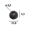Kép 2/2 - CHEVROLET, GM, OPEL, SAAB műanyag anya, rögzítő patent OE  90413589/180942, C70376 (1 db) [3]