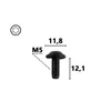 Kép 1/3 - Audi, Cupra, Seat, Skoda, VW műszerfal és kárpit M5 menetes csavar Torx kulcsos több típushoz C70809 (1 db) [25]