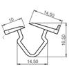 Kép 2/2 - ABARTH, ALFA, FIAT, LANCIA motorháztető zajcsillapító rögzítő patent OE: 46804433, 21-10004.5 (1 db) [26]