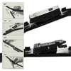 Kép 3/6 - JAGUAR XF Sportbrake (X250) 2012-2014-ig első ablaktörlő lapát készlet, méretpontos, gyári csatlakozós, Bosch Multi-Clip 3397007462 AM462S