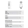 Kép 3/3 - 12V HY21W  sárga izzó, BAW9s foglalat, Osram 64137ULT