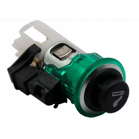 Audi Seat Skoda VW több típus komplett szivargyújtó zöld fénnyel OE 1J0919307, 99191788102