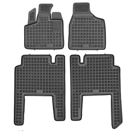 Chrysler Voyager V és Lancia Voyager 2005-2011-ig  méretpontos gumiszőnyeg szett fekete színű, 5 személyes 203701A