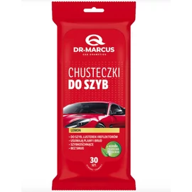 Dr. Marcus üvegtisztító kendő, nedves törlőkendő citrom illattal, 30 db-os kiszerelés DRM237