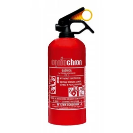 Tűzoltó készülék porral oltó BC 1 kg, felszerelhető tartóval,  Virage 98-011