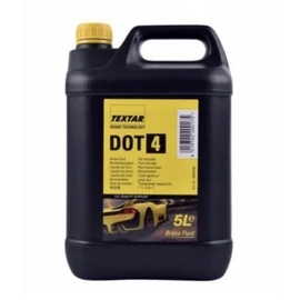 TEXTAR fékfolyadék, fékolaj DOT4 5 liter 95002300