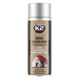 K2 Brake Caliper Paint féknyereg festék ezüst színben, 400 ml L346SR