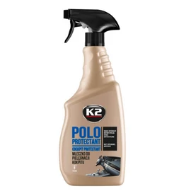 K2 POLO PROTECTANT "BLACK" Műanyag felület ápoló, védő folyadék, pumpás 750 ML K417BL