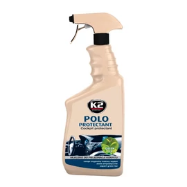 K2 POLO PROTECTANT "GREEN TEA" Műanyag felület ápoló, védő folyadék, pumpás 750 ML K417ZH