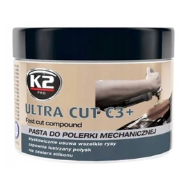 K2 ULTRA CUT C3 + 600G Polírízó Paszta mechanikus kézi illetve gépi polírozáshoz K2 L004