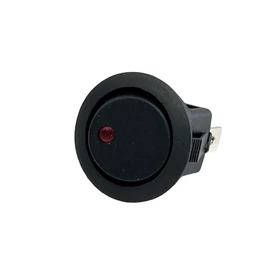 LED-es billenő kapcsoló 12 V / 16 A piros fénnyel 164014 (1 db) [28]