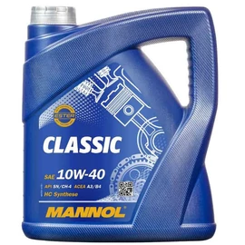 MANNOL CLASSIC 10W-40 félszintetikus motorolaj 4 literes 7501