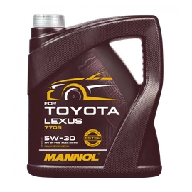 MANNOL for Toyota Lexus 5W-30 szintetikus motorolaj 4 literes 7709