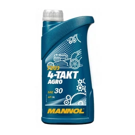 Mannol 7203 4-Takt Agro 1L  4T  SAE 30  kertigép, kisgép ásványi motorolaj 1000 ml