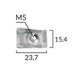 Lemezanya M5 menettel 16100 (1 db) [FA2]