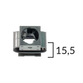 Audi, Seat, Skoda, VW motorburkolat rögzítő patent, anya C10131 (1 db)