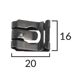 Opel, Renault, Saab kipufogó rögzítő lemezanya OE 856563, 7703080096, 92152112, C60612 (1 db) [9]