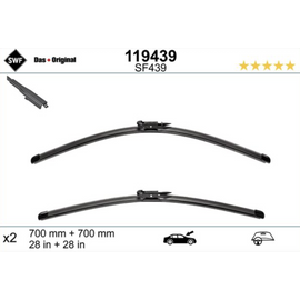 Ford Kuga II (DM2 alvázkód) 2013.03 - 2019.11 első ablaktörlő lapát készlet SWF 119439