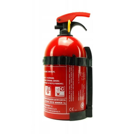 Tűzoltó készülék porral oltó ABC 1 kg, felszerelhetó tartóval WAT GP-1