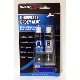 Ragasztó Universal Epoxy Glue Chemistik 2x15ml