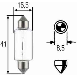 21W szofita izzó Hella 12V 21W 8GM002091-181