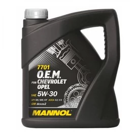 Mannol Energy Formula OP motorolaj O.E.M. Chevrolet, Opel 5W-30 4L 7701