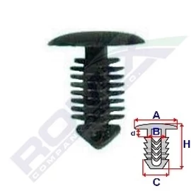 Citroen Berlingo, Opel Astra F, Calibra, Corsa, Kadett, Omega, Tigra, Vectra, Peugeot Partner rögzítő patent 10495