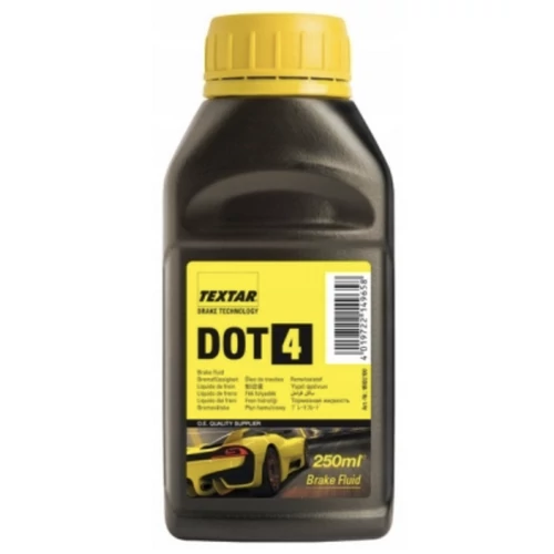 TEXTAR fékfolyadék, fékolaj DOT4 250 ml 95002100