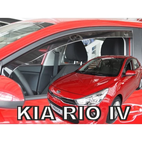 Kia Rio 5 ajtós/hatchback első légterelő/szélterelő 2017-től, 2 db-os készlet 20174