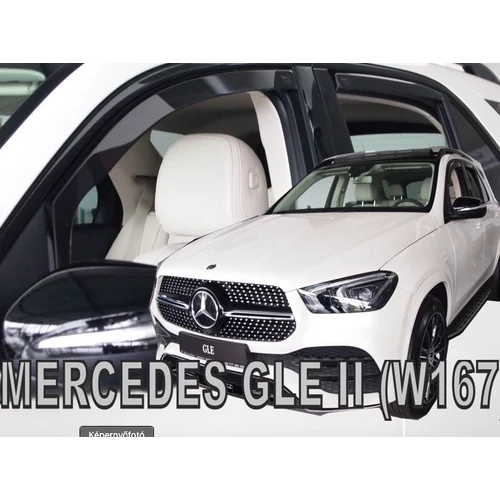 Mercedes GLE II (W167) 5 ajtós 2019-től első+hátsó légterelő, szélterelő 4 db-os készlet, 23624