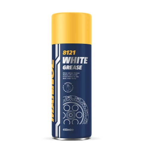 MANNOL 8121 White Grease Fehér lítium bázisú zsír spray 450 ml