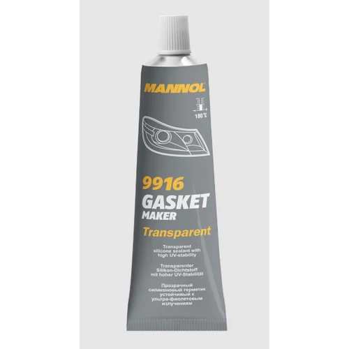 MANNOL Gasket Maker Transparent, tömítés készítő, tömítőanyag átlátszó 85g, 9916