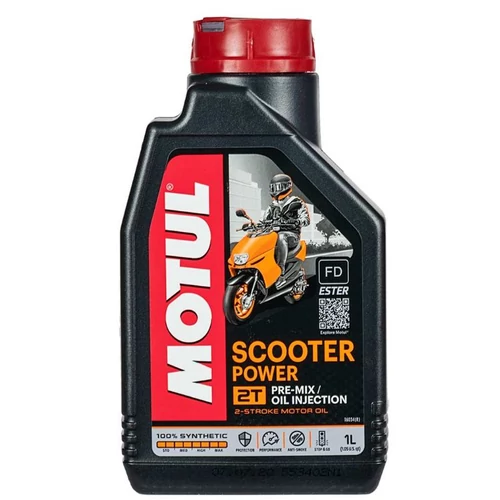 MOTUL SCOOTER POWER 2T 1 literes teljesen szintetikus kétütemű motorolaj 105881