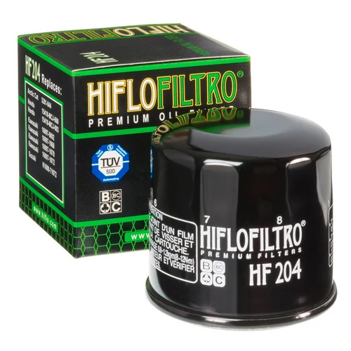MOTORKERÉKPÁR OLAJSZŰRŐ (HONDA, KAWASAKI, TRIUMPH, SUZUKI, YAMAHA) HifloFiltro HF204