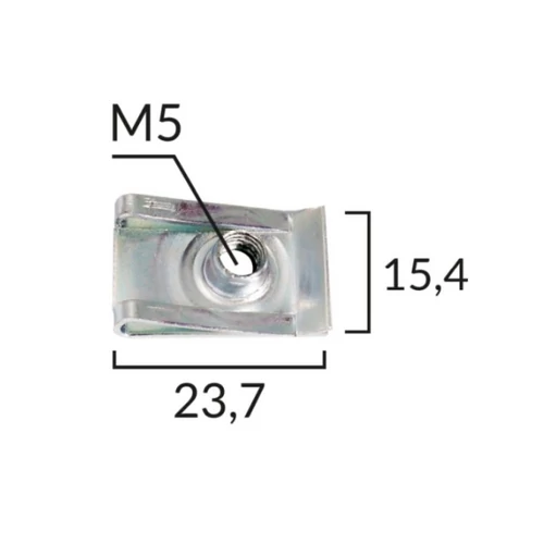 Lemezanya M5 menettel 16100 (1 db) [FA2]