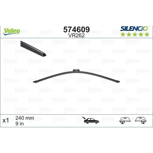 Ford Ka+ hátsó ablaktörlő lapát 2016-tól, Valeo VM262, VR262, 574609
