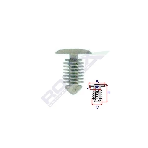 Citroen Berlingo, Opel Astra F, Corsa, Tigra, Vectra, Peugeot Partner rögzítő patent 10513